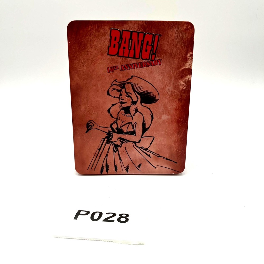 BANG! 10th Anniversary Board Game Limited Edition Set Tin Box by DV Giochi Games